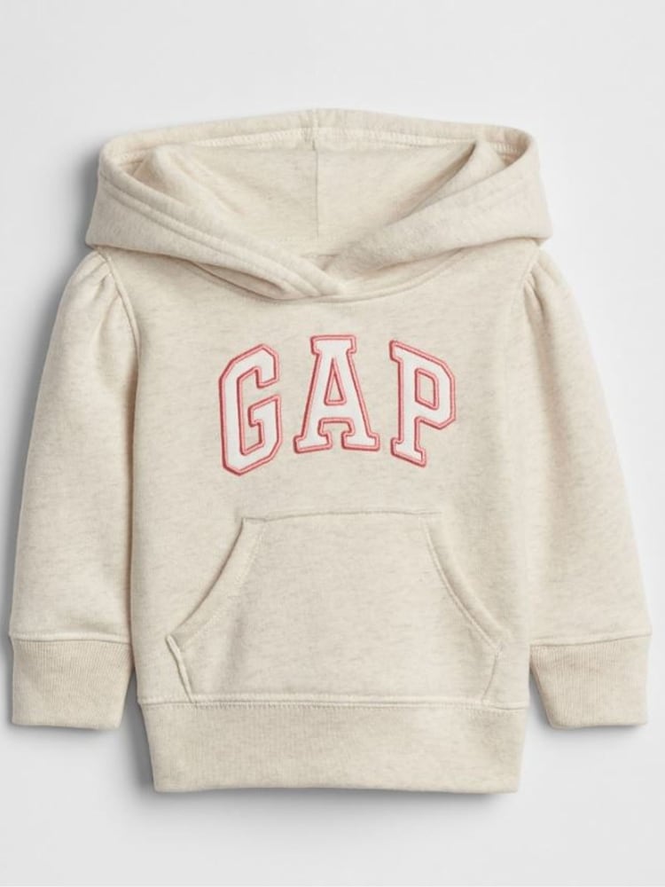 Crema - Sudadera con capucha y logo de Gap (6meses-5años) - Imagen 6 de 6