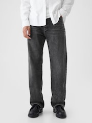 Gap Washed Black 90s Loose Jeans - Image 4 of 9