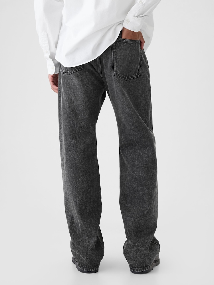 Gap Washed Black 90s Loose Jeans - Image 2 of 5
