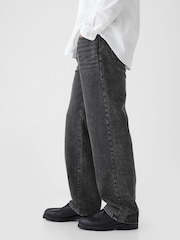 Gap Washed Black 90s Loose Jeans - Image 6 of 9