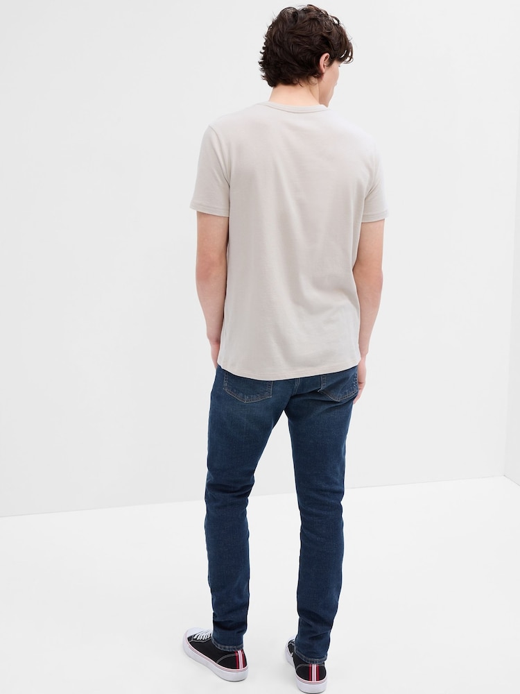 Gap Indigo Blue Stretch Slim Taper GapFlex Jeans - Image 2 of 4 Gap Indigo Blue Stretch Slim Taper GapFlex Jeans - Image 2 of 4