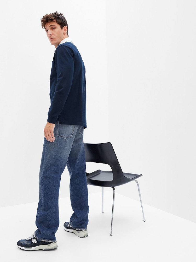 Gap Mid Blue 90s Loose Jeans - Image 1 of 8