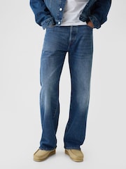 Gap Mid Blue 90s Loose Jeans - Image 3 of 8