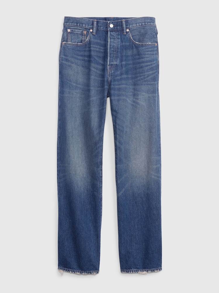 Gap Mid Blue 90s Loose Jeans - Image 8 of 8