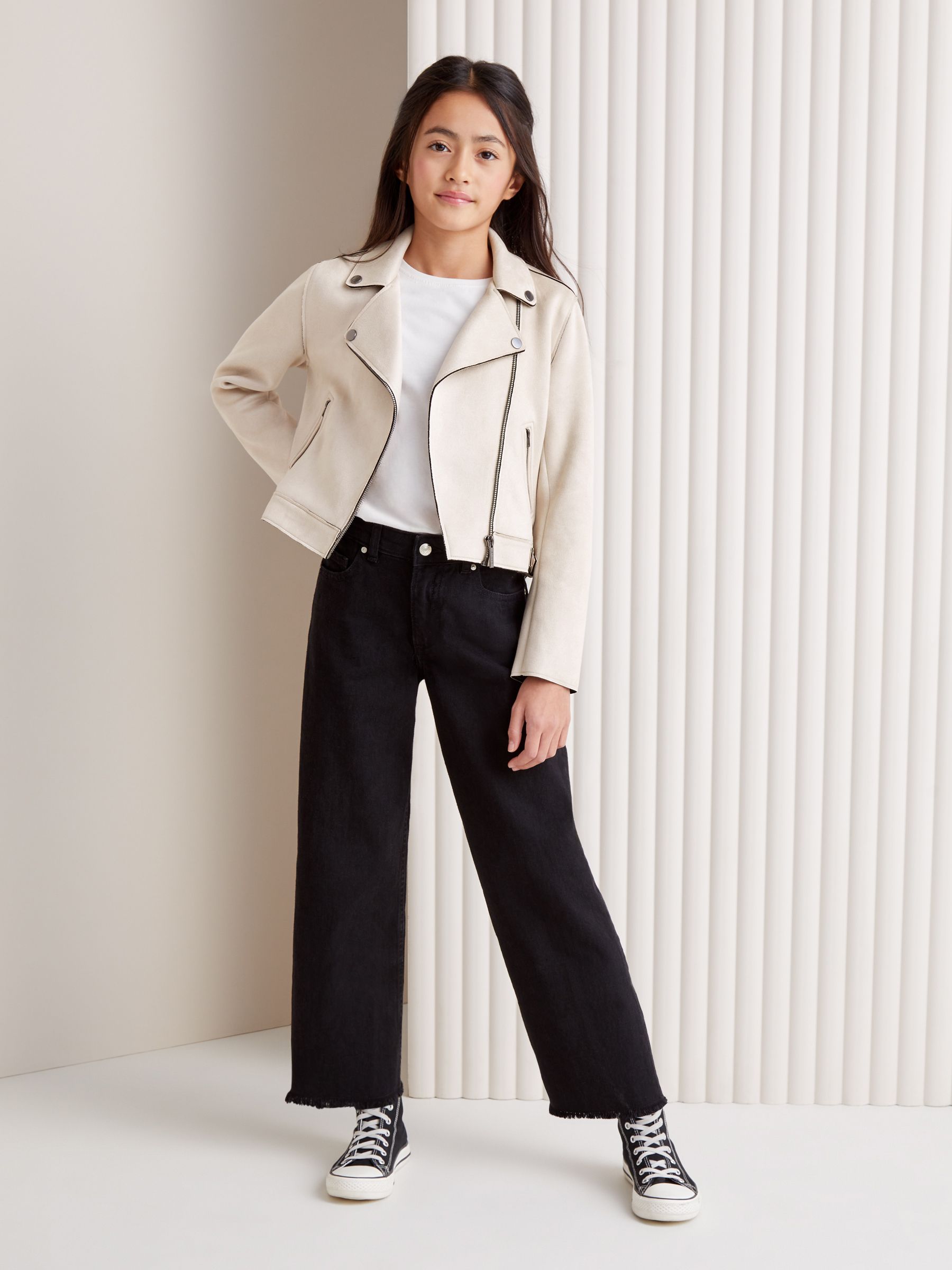 Cream suedette jacket cheap