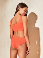 Lipsy Strukturierter Bikini mit U-Ausschnitt (5–16 Jahre) - Bild 3 von 4