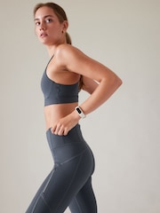Athleta Grey Train Free Medium Impact Sports Bra - Image 3 of 5