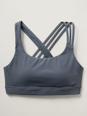 Athleta Grey Train Free Medium Impact Sports Bra - Image 4 of 5