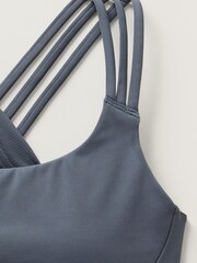 Athleta Grey Train Free Medium Impact Sports Bra - Image 5 of 5