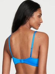 Victoria's Secret Shocking Blue Lace Add 2 Cups Push Up Double Shine Strap Add 2 Cups Push Up Bombshell Bra - Image 2 of 4