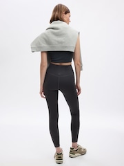 Gap Grey High Waisted Power Stretch Full Length Pocket Leggings - Image 2 of 3
