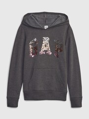 Gap Grey Logo Hoodie - Image 1 of 2