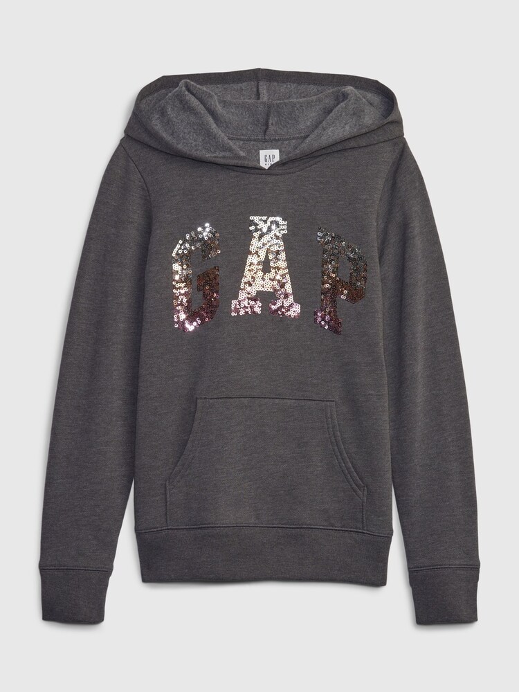 Gap Grey Logo Hoodie - Image 1 of 2