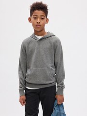 Gap Grey CashSoft Pocket Pullover Hoodie - Image 2 of 2