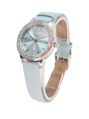 Lipsy Navy Blue Diamante Face Watch - Image 2 of 3