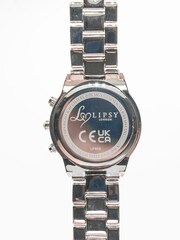Lipsy Silver Mixed Metal Dial Watch - Image 3 of 3