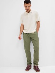Gap Green Straight Taper Fit Essential Chinos - Image 3 of 4