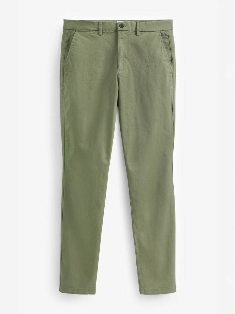 Gap Green Straight Taper Fit Essential Chinos - Image 4 of 4 Gap Green Straight Taper Fit Essential Chinos - Image 4 of 4
