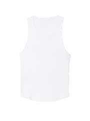 Victoria's Secret PINK Optic White High Neck Shrunken Rib Tank Top - Image 3 of 3