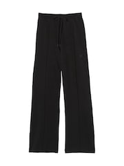 Victoria's Secret PINK Pure Black Wide Leg Fleece Jogger - Image 3 of 3