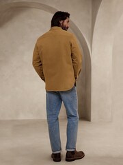 Banana Republic Beige Malo Twill Shirt Jacket - Image 2 of 4