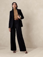 Banana Republic Brown Sabel Wool-Blend Turtleneck Jumper - Image 3 of 4
