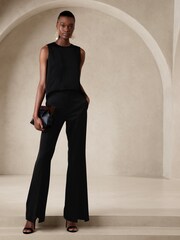 Banana Republic Black Shell Tank Sleeveless Vest - Image 1 of 1
