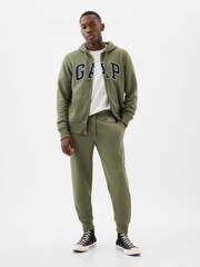 Gap Green Fleece Logo Joggers - Image 1 of 1