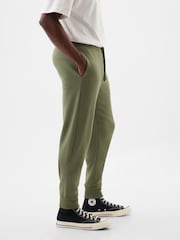 Gap Green Fleece Logo Joggers - Image 4 of 7