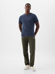 Gap Navy Blue Short Sleeve Everyday 100% Cotton Crew Neck T-Shirt - Image 4 of 5