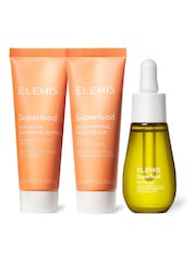 ELEMIS Superfood Cleanse, Nourish & Glow Trio (Worth £79) - Image 1 of 1
