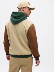 Grün/Braun - Gap Dapper Dan Kapuzensweatshirt mit Logo - Bild 2 von 4