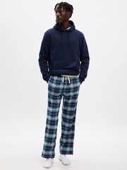 Gap Blue Flannel Check Pyjama Bottoms - Image 1 of 1