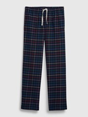 Gap Navy Blue Flannel Check Pyjama Bottoms - Image 1 of 1