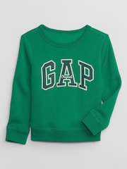 Gap Green Crew Neck Logo Sweatshirt (12mths-5yrs) - Image 1 of 1