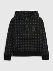 Gap Grey Dapper Dan Kids Logo Hoodie (4-13yrs) - Image 4 of 4