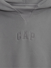 Gap Grey Mini Logo Pullover Hoodie - Image 3 of 3