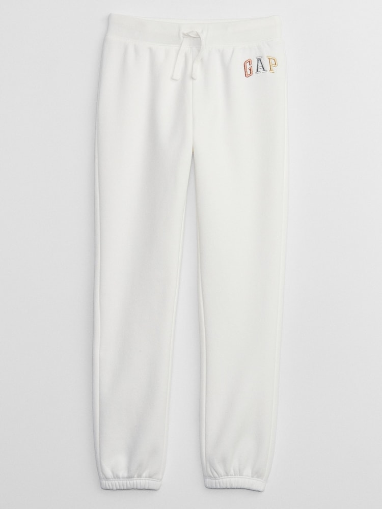 Gap Cream Logo Pull On Joggers (4-13yrs) - Image 1 of 1