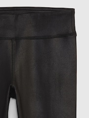 Gap Black Faux Leather Leggings (4-13yrs) - Image 3 of 3