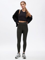 Gap Black High Rise Glitter Leggings - Image 1 of 4