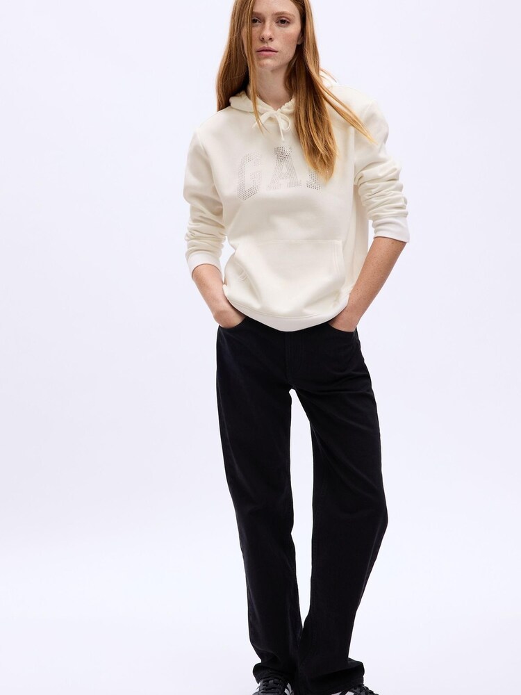Gap Cream Logo Hoodie - Image 1 of 4