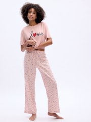 Rosa - Gap Popeline-Pyjamahose - Bild 1 von 1