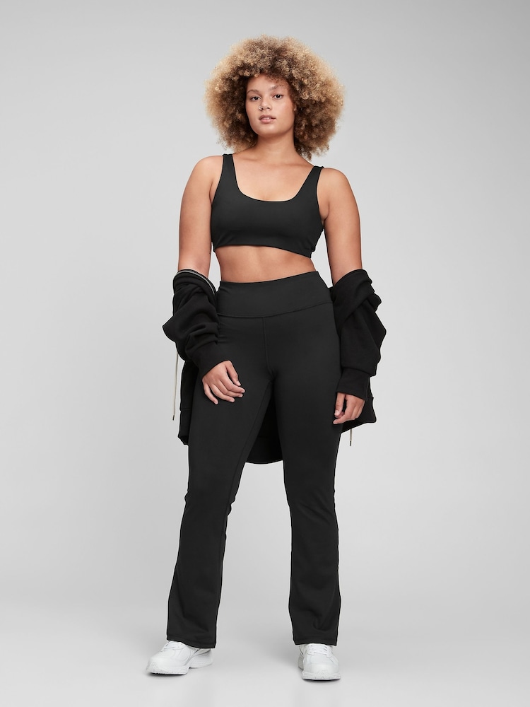 Negro - Leggings de tiro alto con diseño superelástico de Gap - Imagen 1 de 5