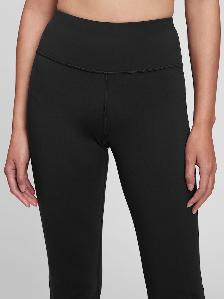 Negro - Leggings de tiro alto con diseño superelástico de Gap - Imagen 5 de 5