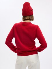 Gap Red CashSoft Cotton Mix Crew Neck Jumper - Image 2 of 2