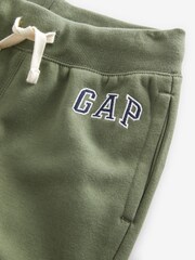 Khakigrün - Gap Schmal geschnittene Jogginghose mit Fleecefutter und Logo (4 bis 13 Jahre) - Bild 3 von 3