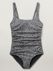 Athleta Black/White Square Neck One-Piece Swimsuit - Image 4 of 5