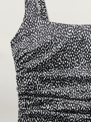 Athleta Black/White Square Neck One-Piece Swimsuit - Image 5 of 5