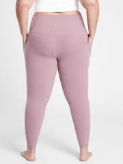 Athleta Light Purple Salutation Stash 7/8 Leggings - Image 2 of 5