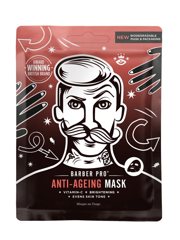 BARBER PRO Anti-Ageing Vitamin C Sheet Mask - Image 1 of 5